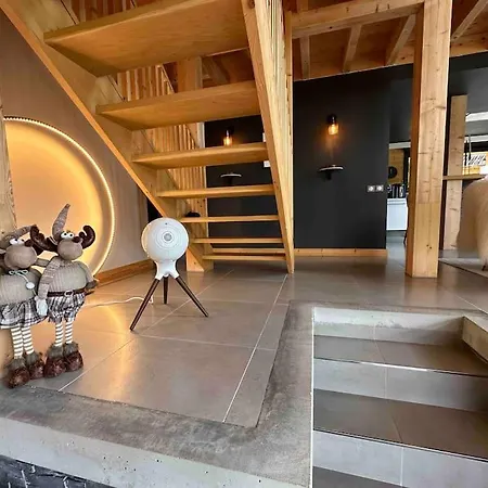 D'architecte Avec Vue Panoramique シャレー ラ・フー