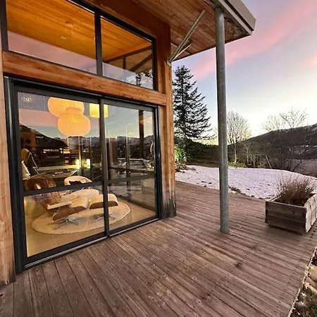 シャレー D'architecte Avec Vue Panoramique ラ・フー