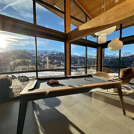 D'architecte Avec Vue Panoramique Chalet Allos