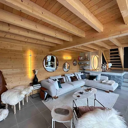 Chalet D'architecte Avec Vue Panoramique Allos