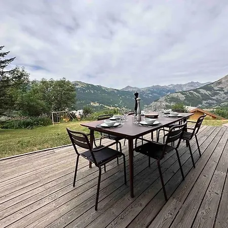 Chalet D'architecte Avec Vue Panoramique Allos