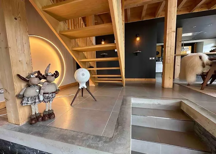 D'architecte Avec Vue Panoramique Шале Ла-Фу