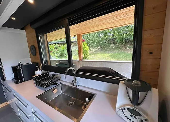 D'architecte Avec Vue Panoramique Шале *