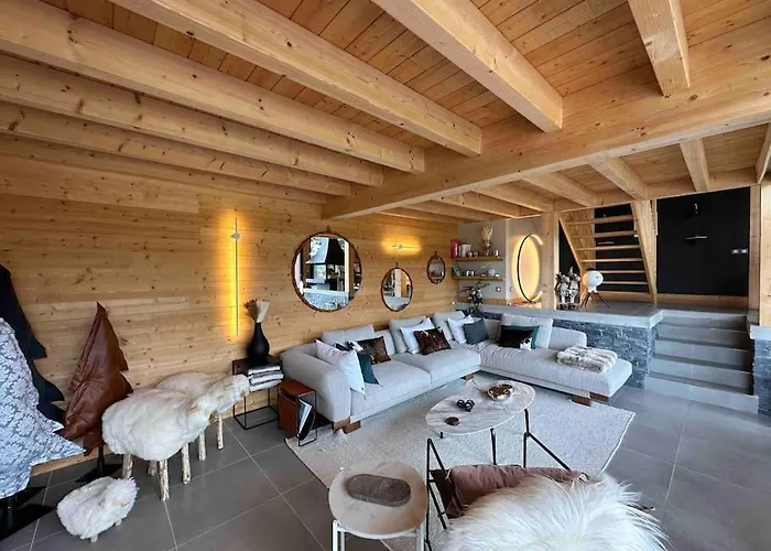 Шале D'architecte Avec Vue Panoramique Ла-Фу