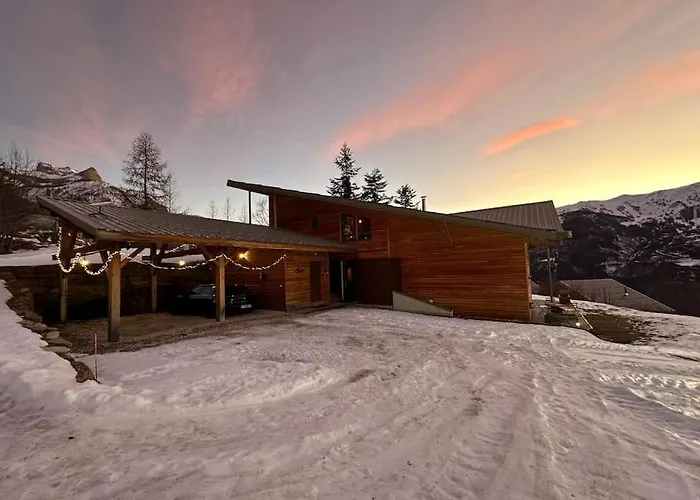 D'architecte Avec Vue Panoramique Шале *